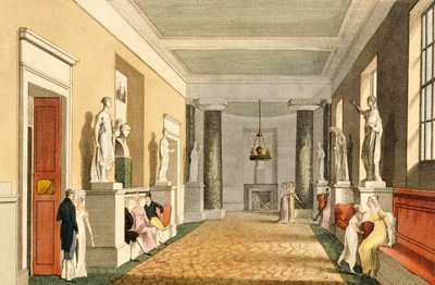 Salon des loges privées, Covent Garden Theatre, de Ackermanns Microcosm of London, 1810 - English School